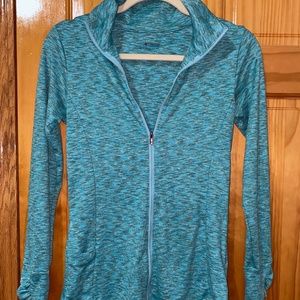 Columbia Women's Blue Lightweight Full Zip SMALL